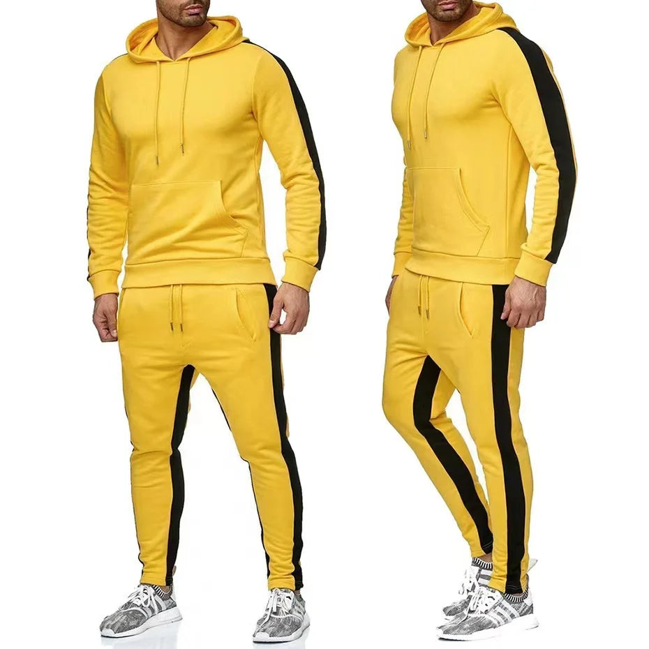 Men's Tennis Player Hoodie & Sweat pant Set