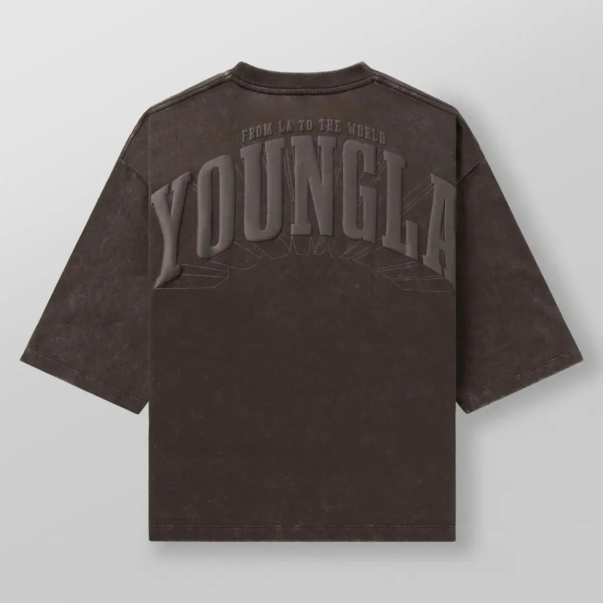 Oversized Foam Printed Cotton T-Shirt for Men