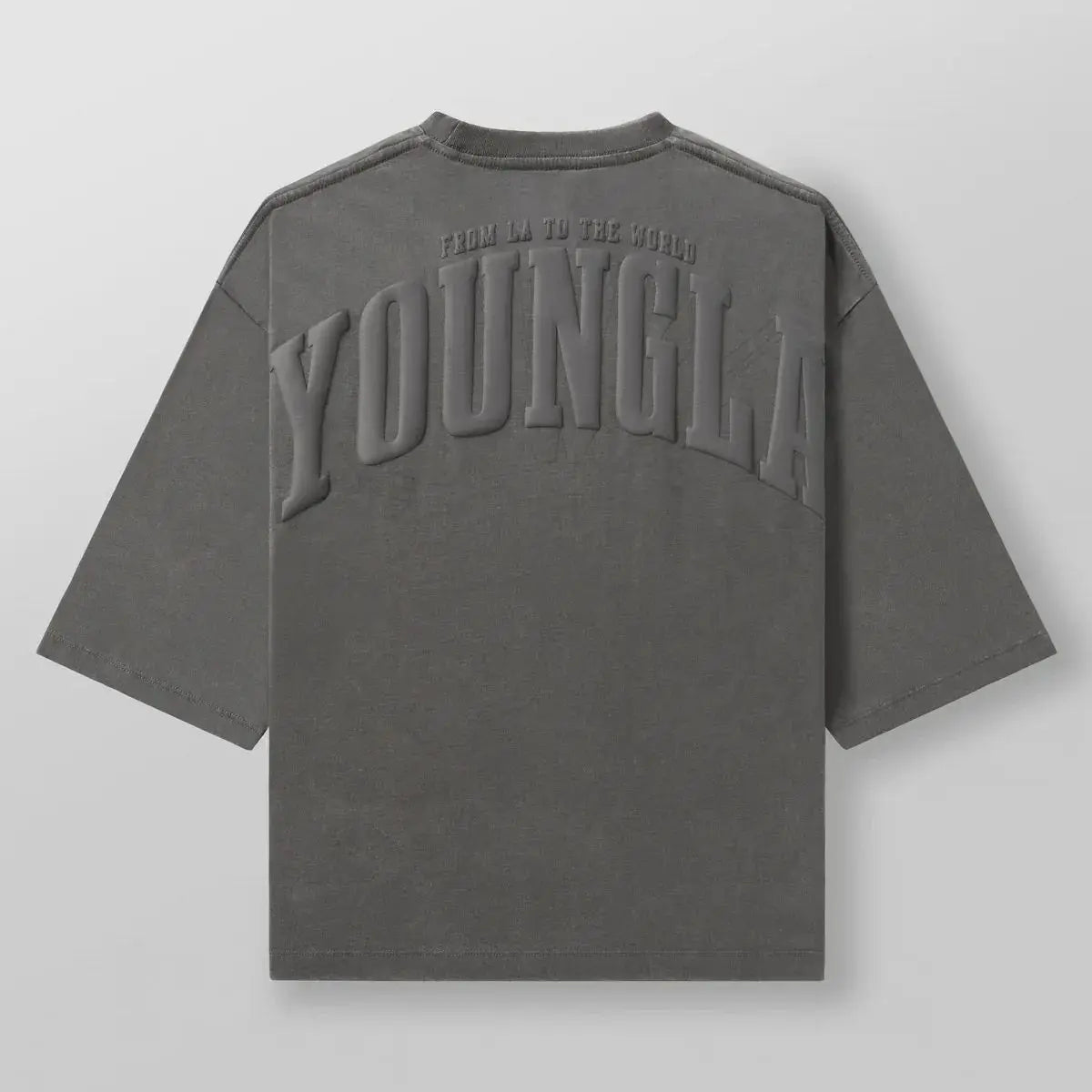 Oversized Foam Printed Cotton T-Shirt for Men