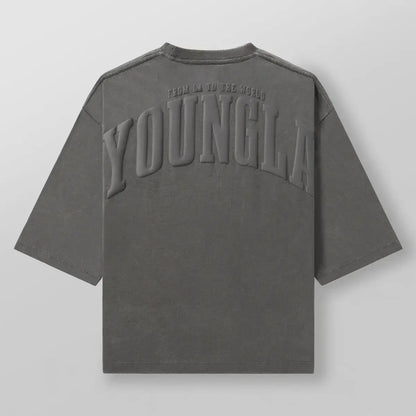 Oversized Foam Printed Cotton T-Shirt for Men