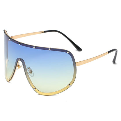 Square Metal Frame Retro Unisex Sunglasses