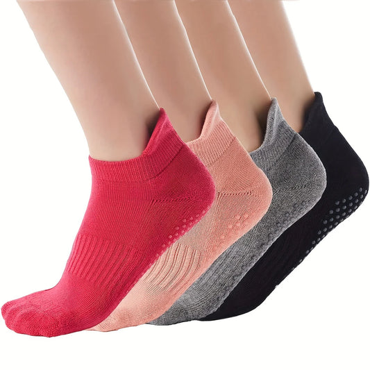 Chaussettes de yoga antidérapantes pour le fitness et le pilates