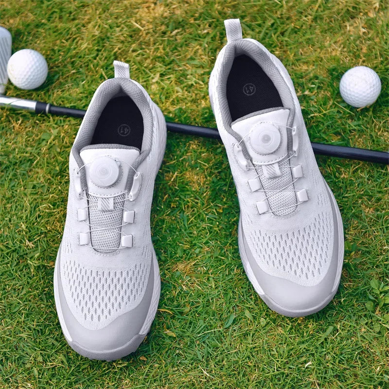 Chaussures de golf respirantes et antidérapantes pour hommes