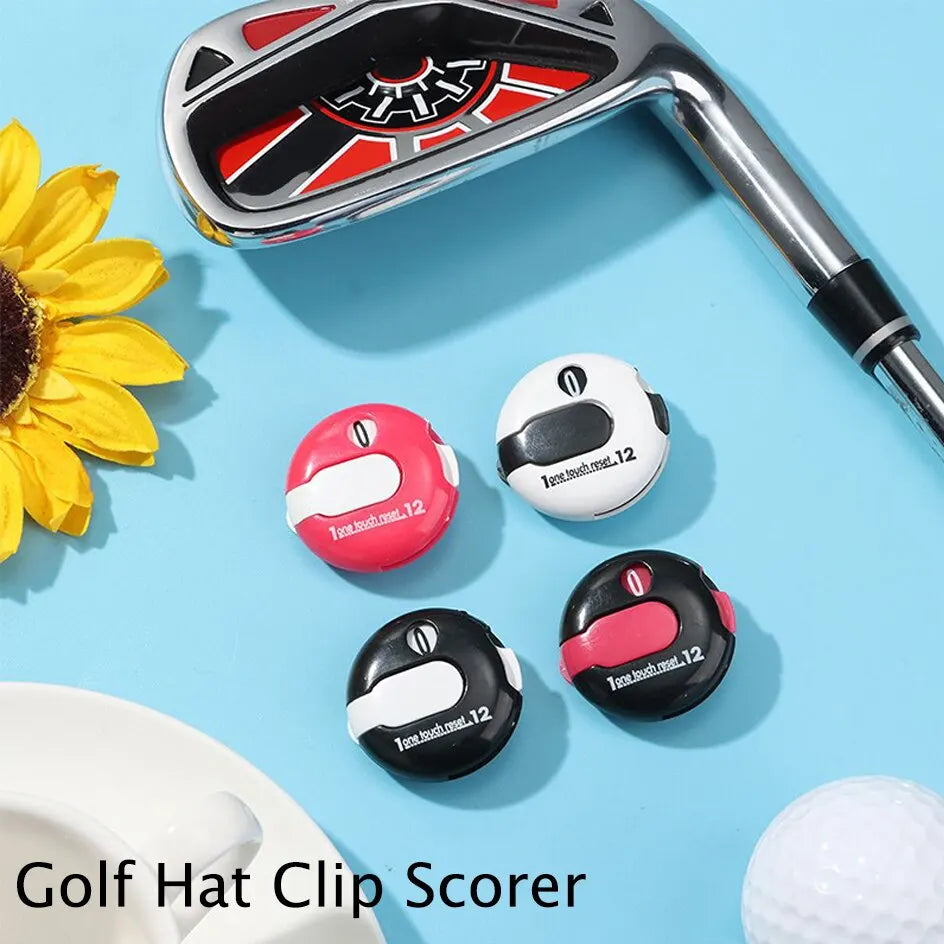 Compact Mini Golf Stroke Counter for Glove