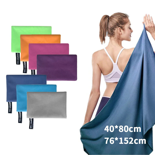 Ultra-Absorbent Microfiber Sports Towel  towel