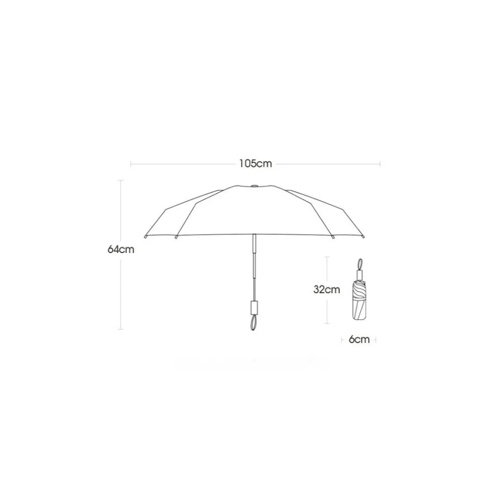 Parapluie automatique coupe-vent super résistant à 72 os avec protection UV