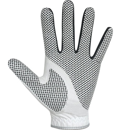 GVOVLVF Men's Golf Glove - Cool Grip System, Blue & White