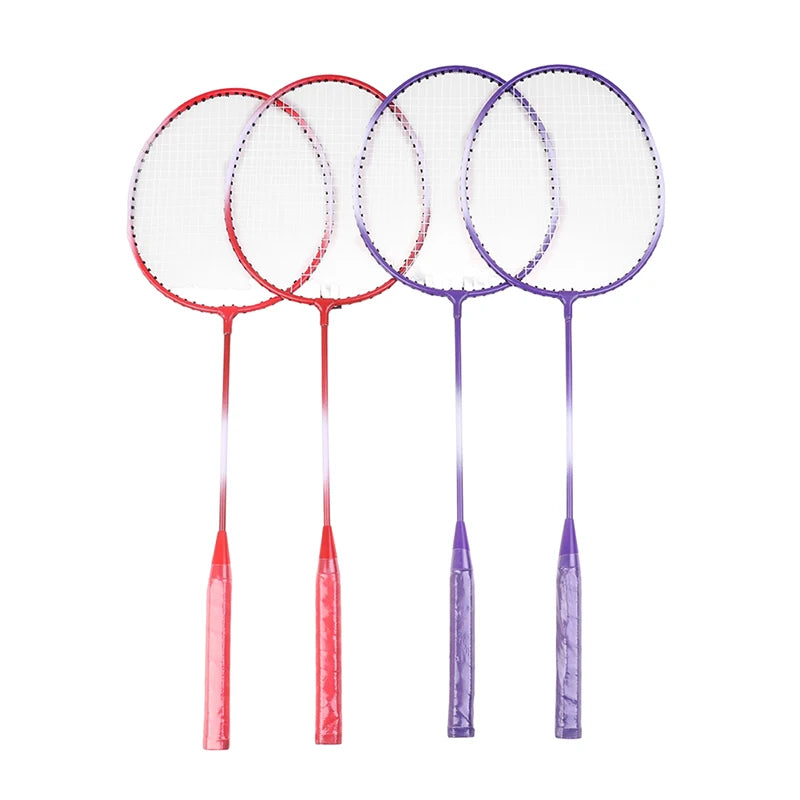 Ensemble de raquettes et volants de badminton professionnels