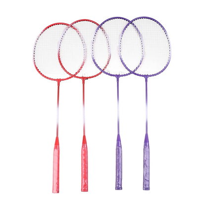 Ensemble de raquettes et volants de badminton professionnels