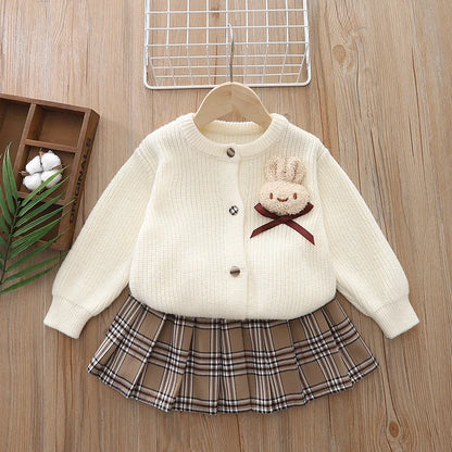 Ensemble pull animal en coton pour enfants