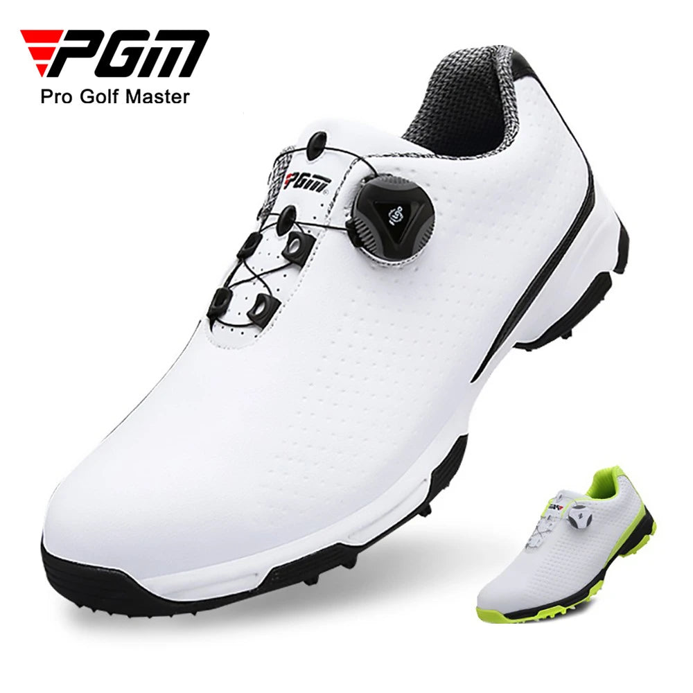 Waterproof Anti-Slip Golf Shoes for Men - Breathable Comfort