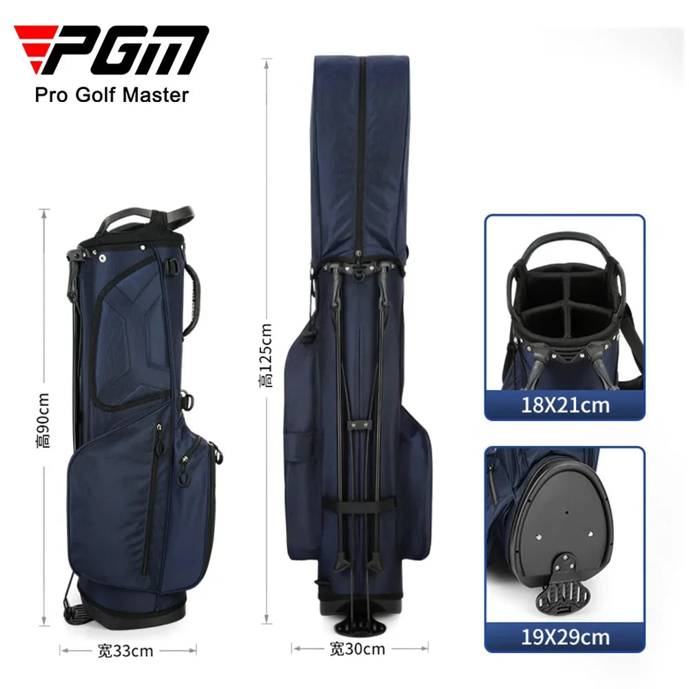 PGM QB074 – Tragbare Golf-Standtasche mit Hosenträgern