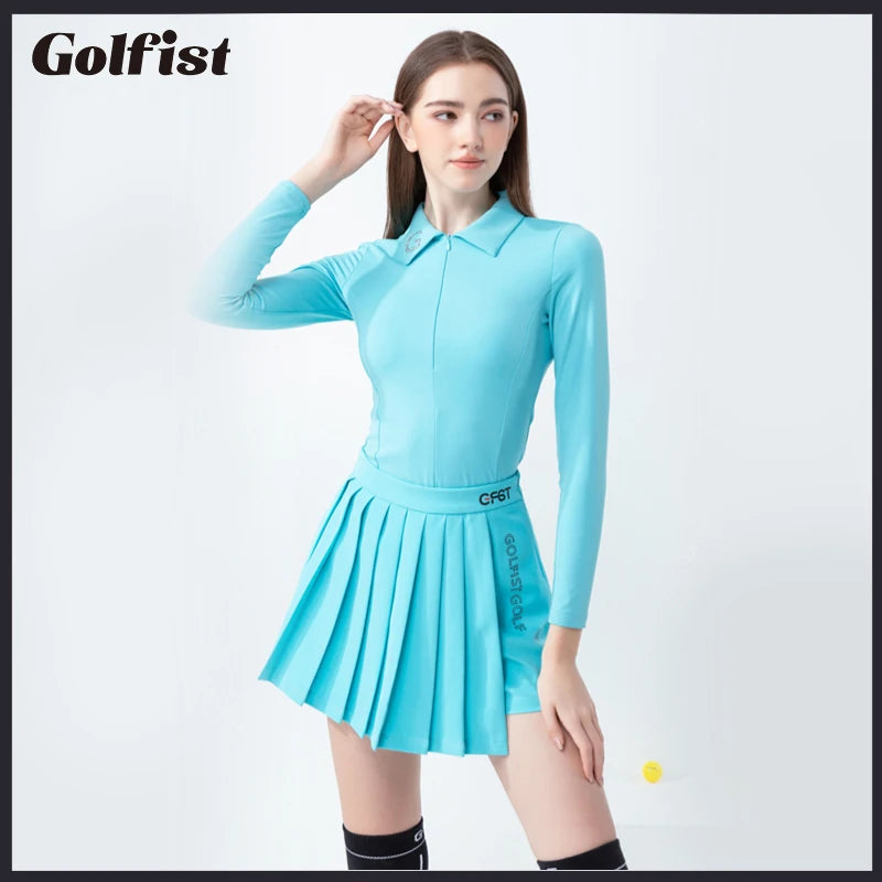 Stilvoller Golf-Minirock mit hoher Taille für Damen