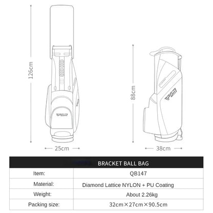 PGM QB147 Golf Bag- Lightweight & Portable