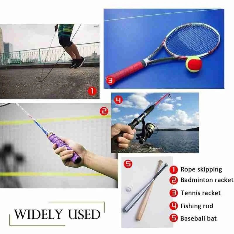 Vibrant Anti-Slip Racket Grip Over grips