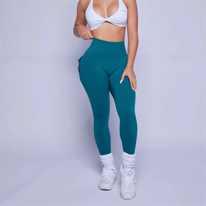 Women High Waist Tights - Yoga Pants