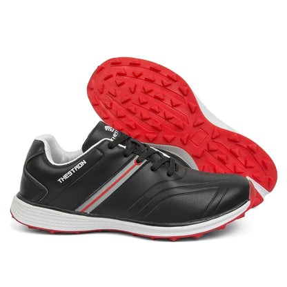 Professional Waterproof Men's Golf Shoes - Lightweight