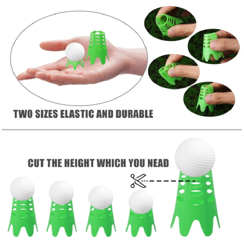 20pcs Plastic Golf Simulator Tees