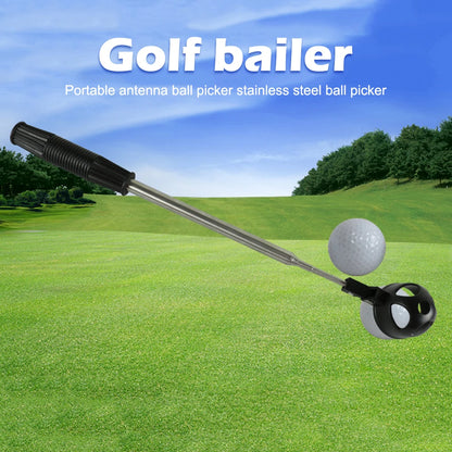 Grabber télescopique de récupération de balle de golf en acier inoxydable