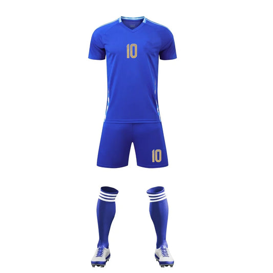 Breathable Adult Football Jersey Set