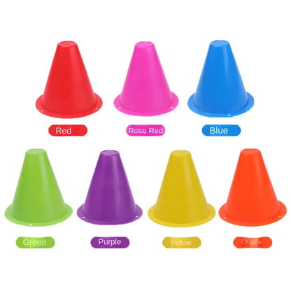 8cm Plastic Training Cones for Roller Sports