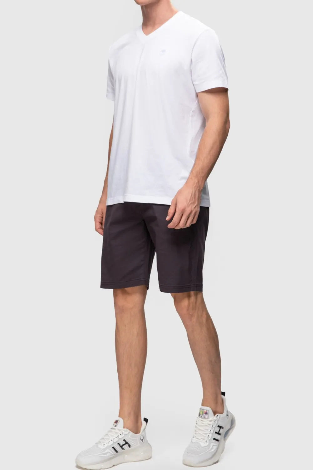 FASHIONSPARK Short de golf chino en sergé de coton pour homme