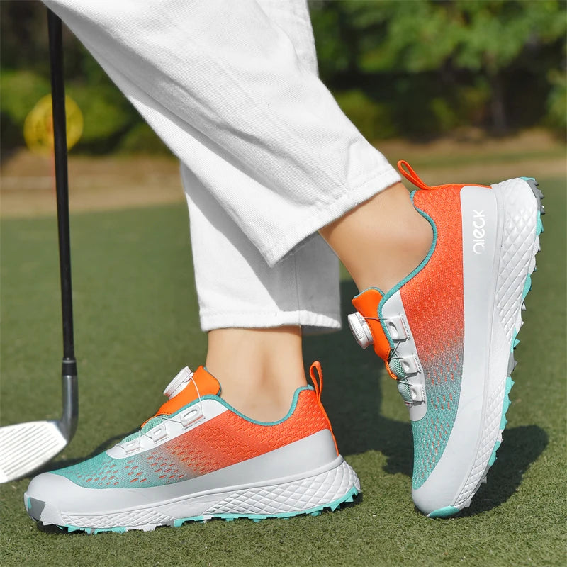 Chaussures de golf athlétiques antidérapantes confortables pour femmes