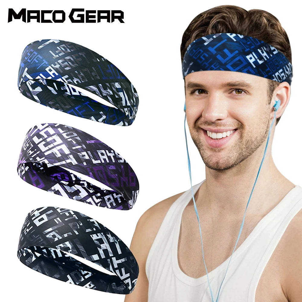 Elastic Athletic Headbands for All Sports