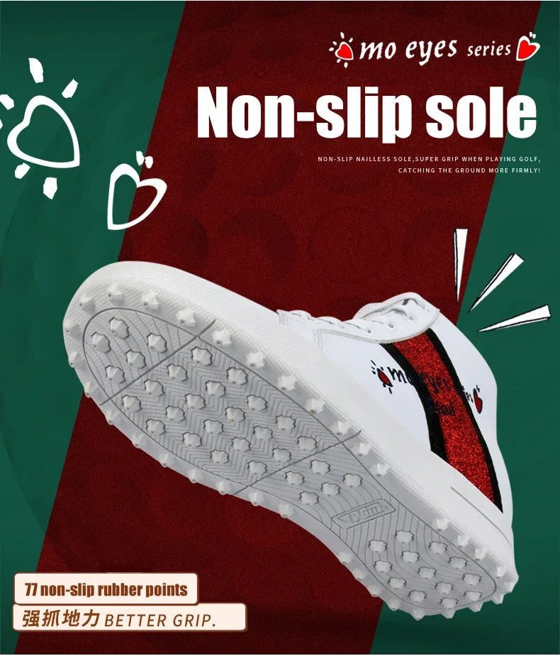 Chaussures de golf imperméables montantes pour femmes XZ120