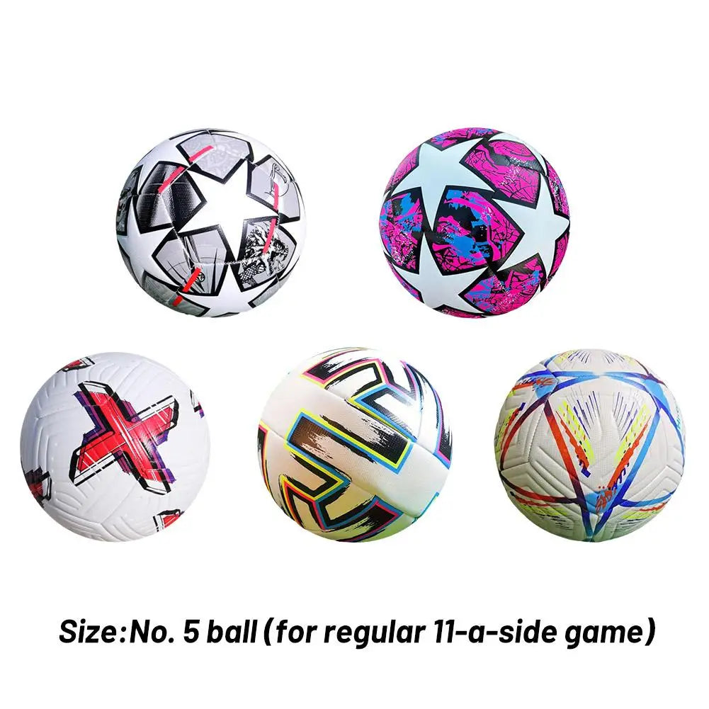 Ballons de football professionnels - Tailles 4 et 5, qualité sans couture