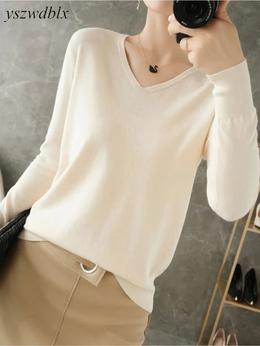 Women's V-Neck Sweater