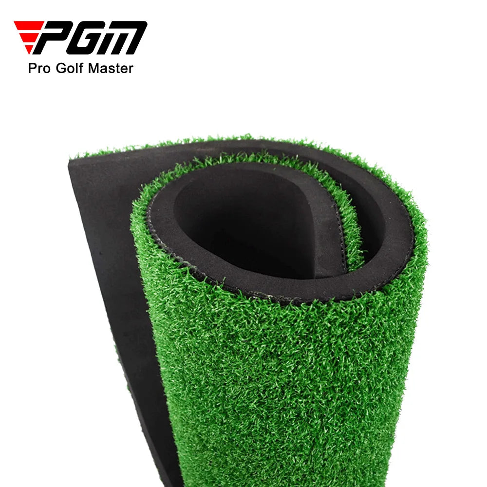 PGM Golf Hitting Mat - Indoor/Outdoor Mini Practice Pad with Tee