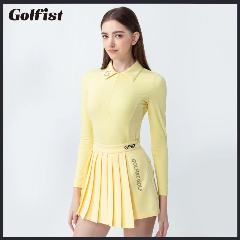 Stilvoller Golf-Minirock mit hoher Taille für Damen