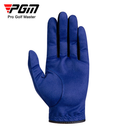 Gant de golf PGM Blue Superfiber pour hommes - Simple