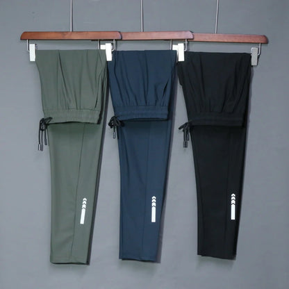 Pantalon de sport élastique d'été pour homme