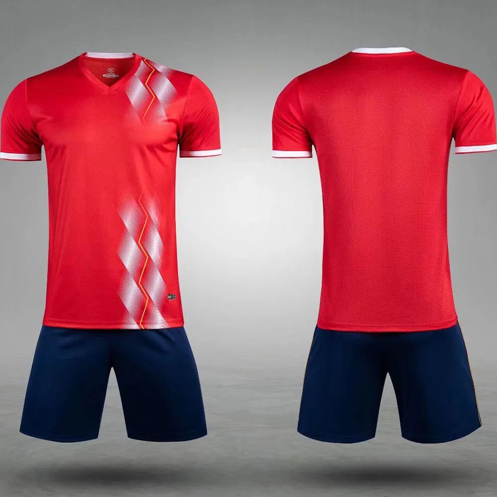 Quick-Drying, Breathable Soccer Jersey Set for Men