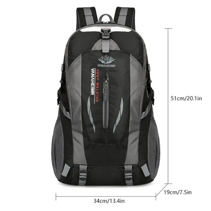 40L Outdoor Waterproof Large Capacity Hiking Backpack