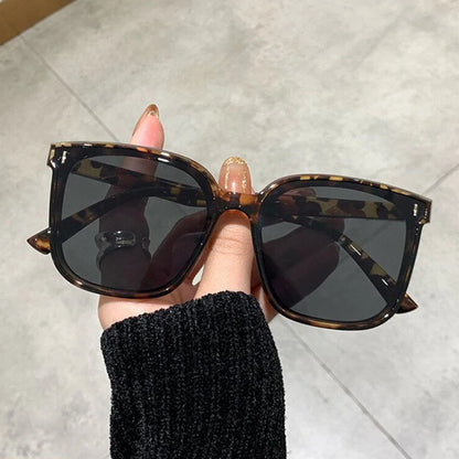 Vintage Square Sunglasses Retro Oversized Shades