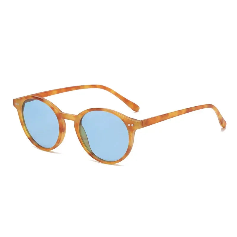 Round Frame Polarized Sunglasses - Retro Style for Men and Women