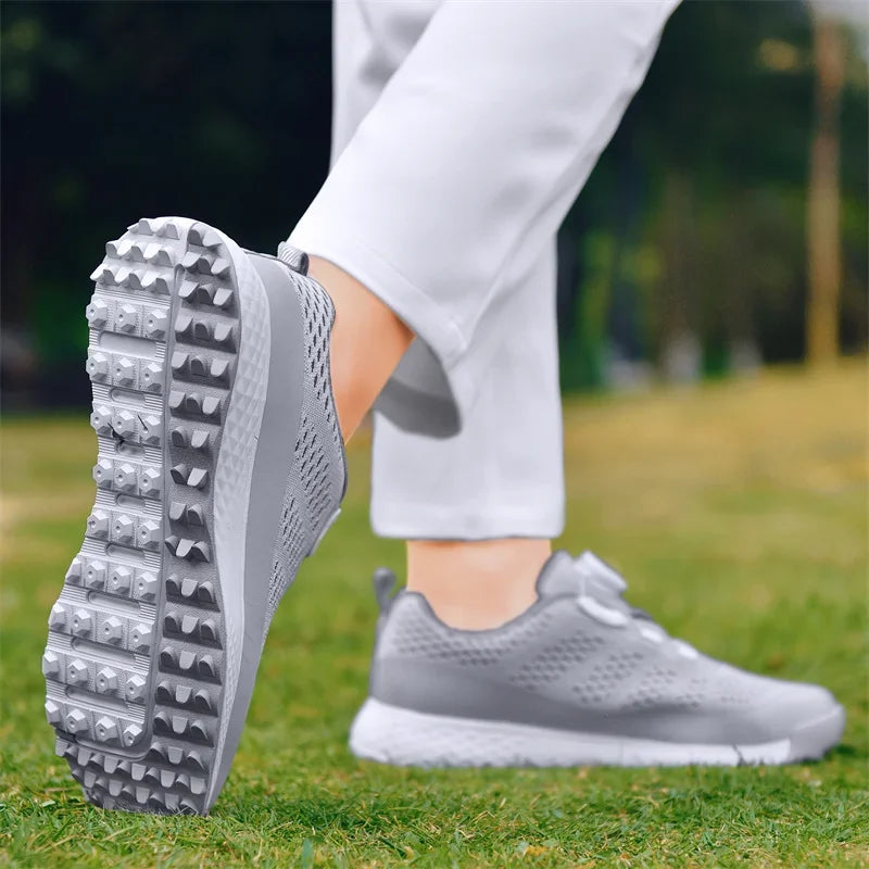 Chaussures de golf respirantes et antidérapantes pour hommes