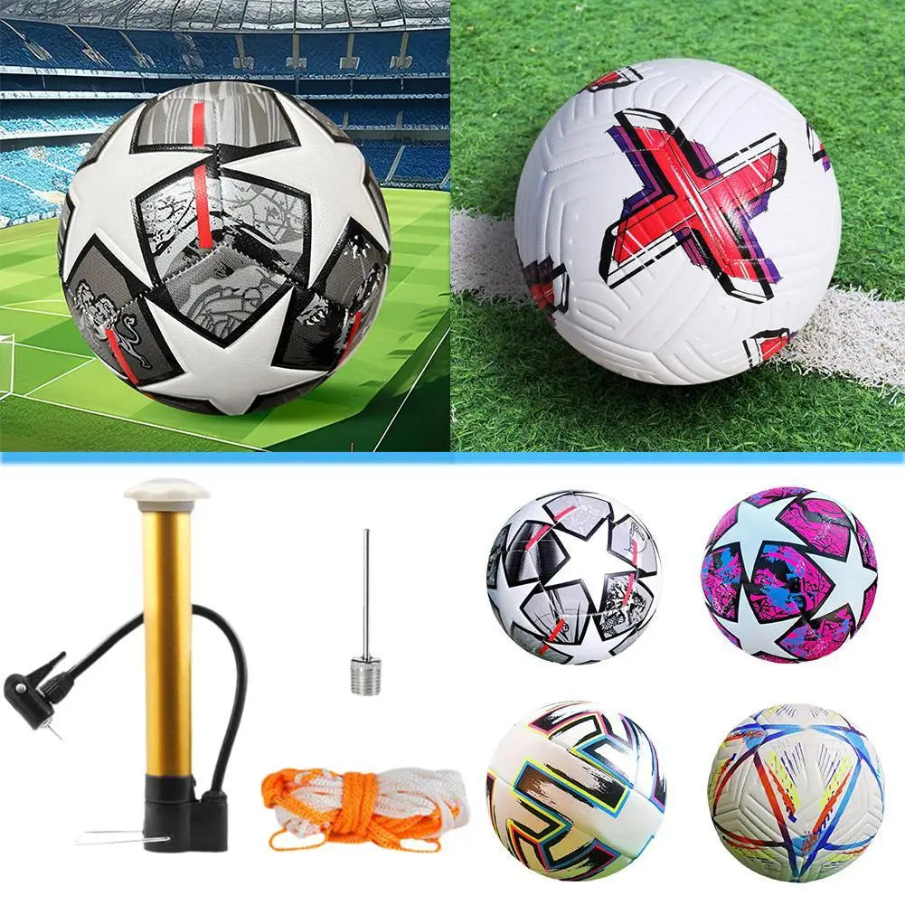 Ballons de football professionnels - Tailles 4 et 5, qualité sans couture