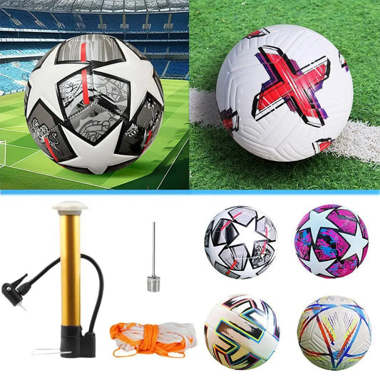 Professional Soccer Balls- Sizes 4 & 5, Seamless Quality