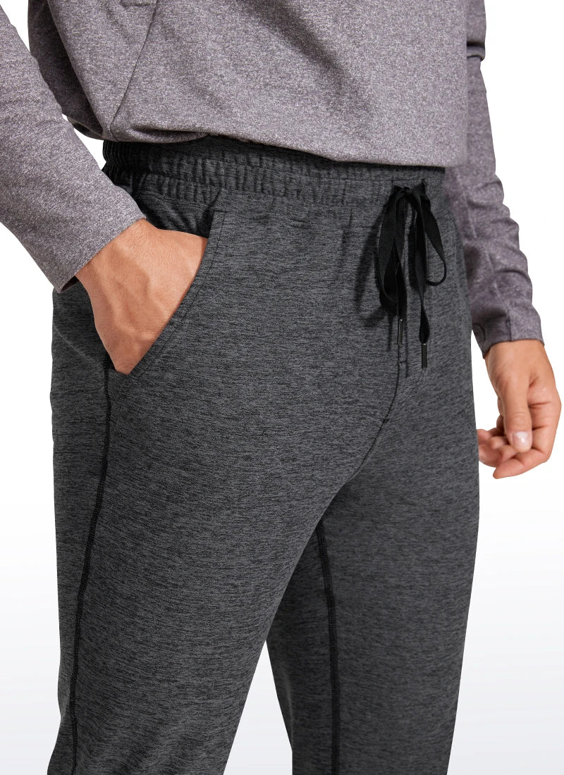 Pantalon de survêtement de yoga brossé pour hommes