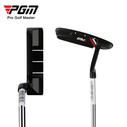 Putter de club de golf unisexe PGM TUG002 en acier inoxydable noir et blanc pour droitier