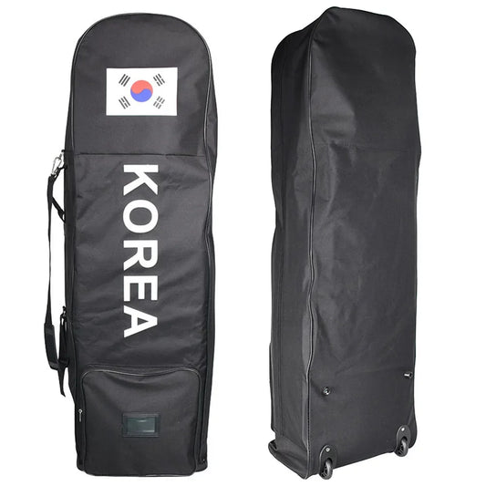 Golf-Reisetasche mit Flaggenmuster – faltbare Golfschläger-Reisetasche