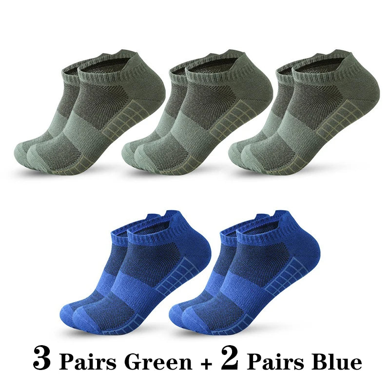 Lightweight Quick-Dry Breathable Running Ankle Socks