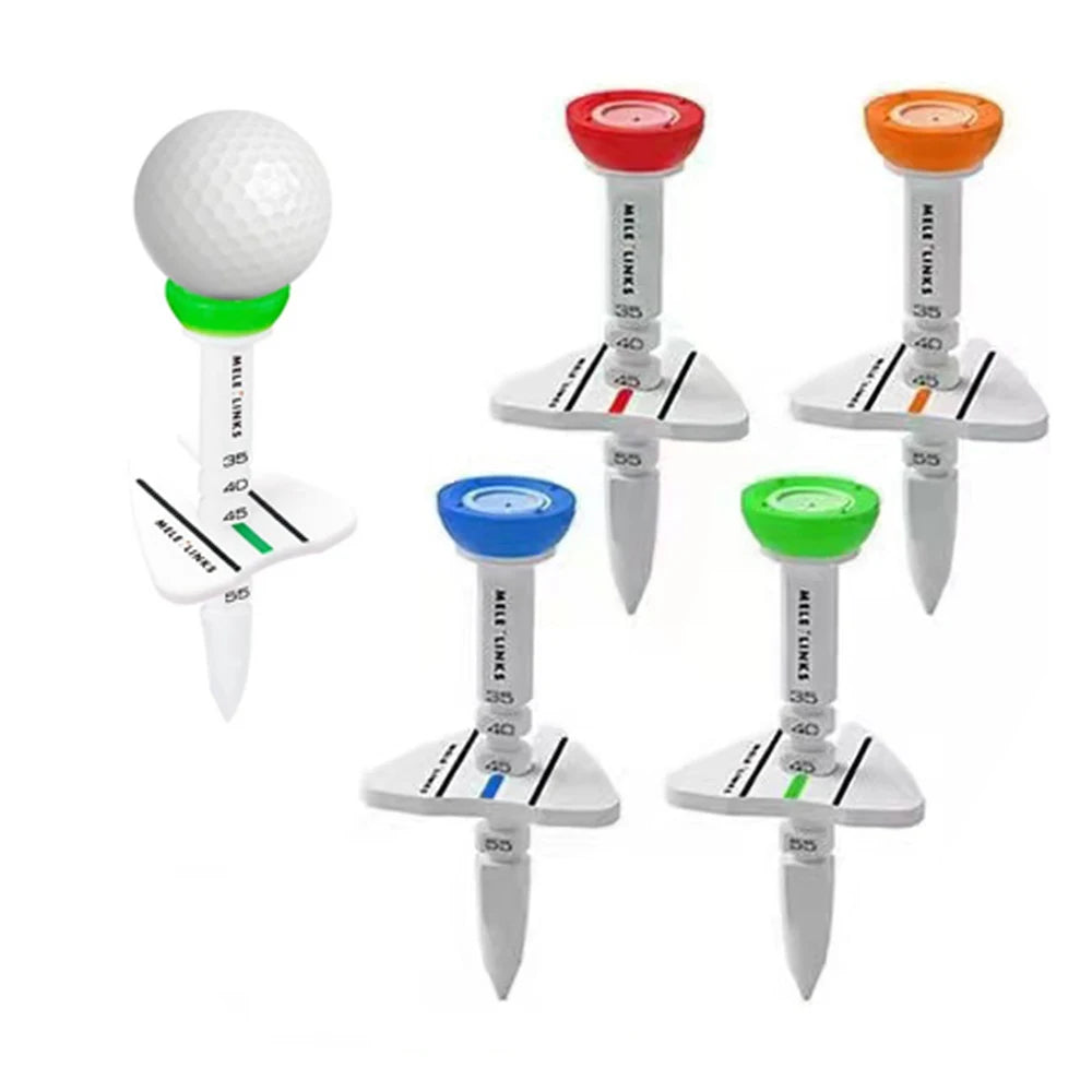 Kunststoff-Golf-Tee-Set mit Ballhalter