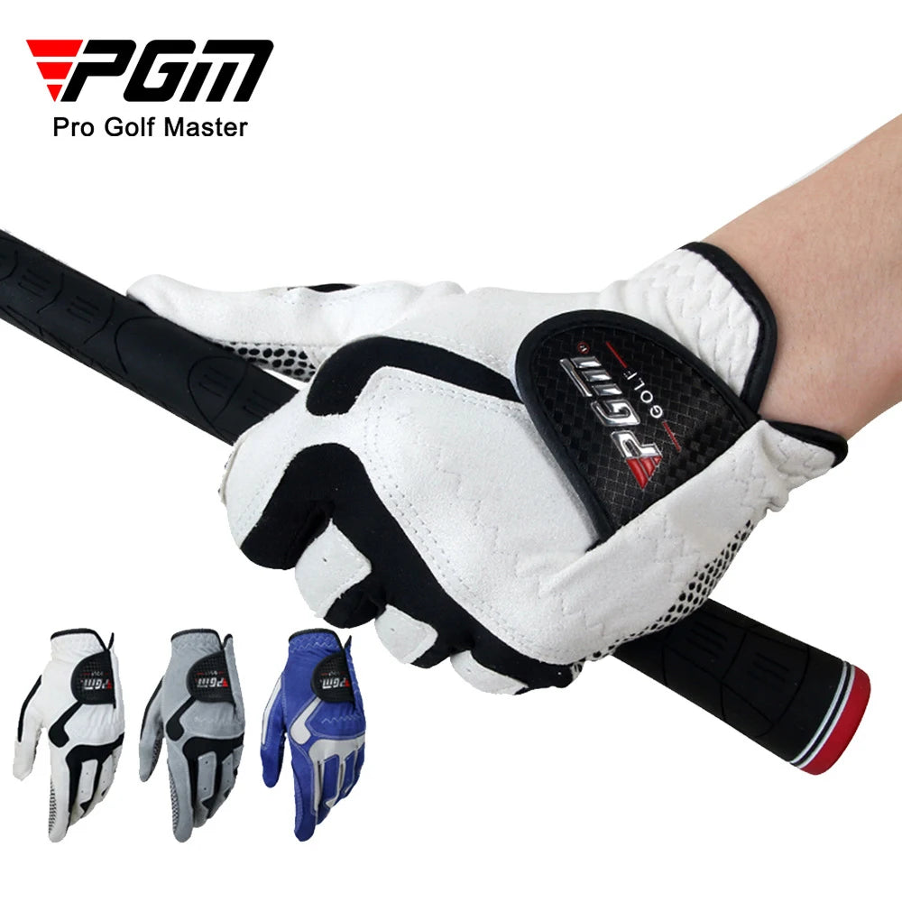 Gants de golf en tissu respirant PGM pour hommes - 1 paire
