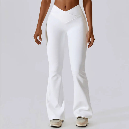 High-Waist Flare Leggings for Yoga & Dance