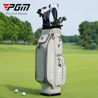 PGM Urltra-Light Golf Bags Waterproof Nylon Golf Standard Ball Package Large Capacity Durable Stand Bags with Shoulder Stap